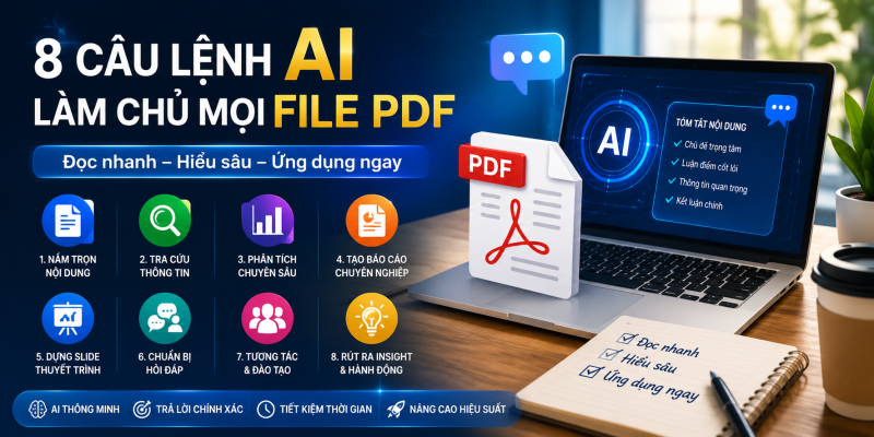 ChatGPT có thể "nuốt" trọn một file PDF cả trăm trang rồi giải đáp bất kỳ câu hỏi nào liên quan