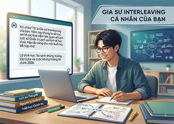 Prompt này biến ChatGPT thành gia sư Interleaving (học xen kẽ) cá nhân của bạn.